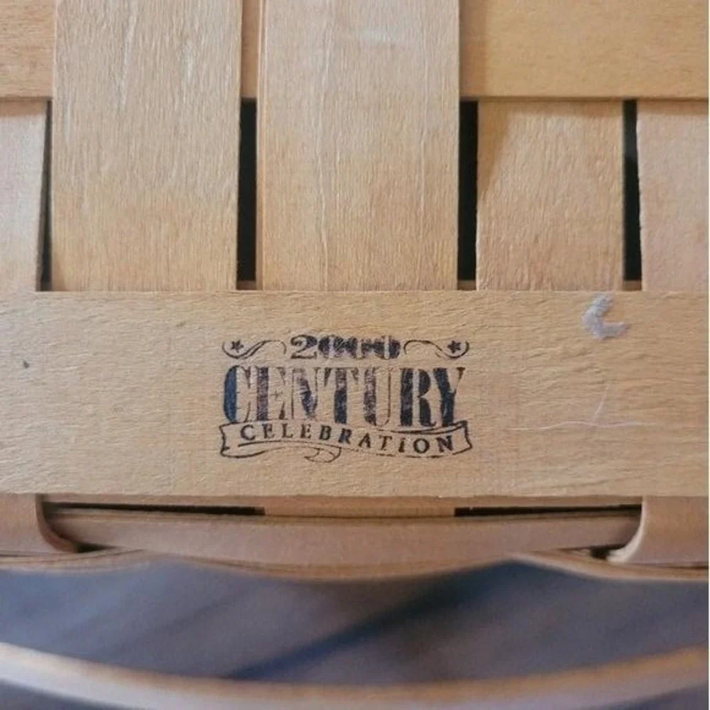 2000 Longaberger Christmas Collection Deck the‎ Halls Basket